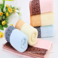 china top 10 towels' supplier high quality terry jacquard weave bathroom towel